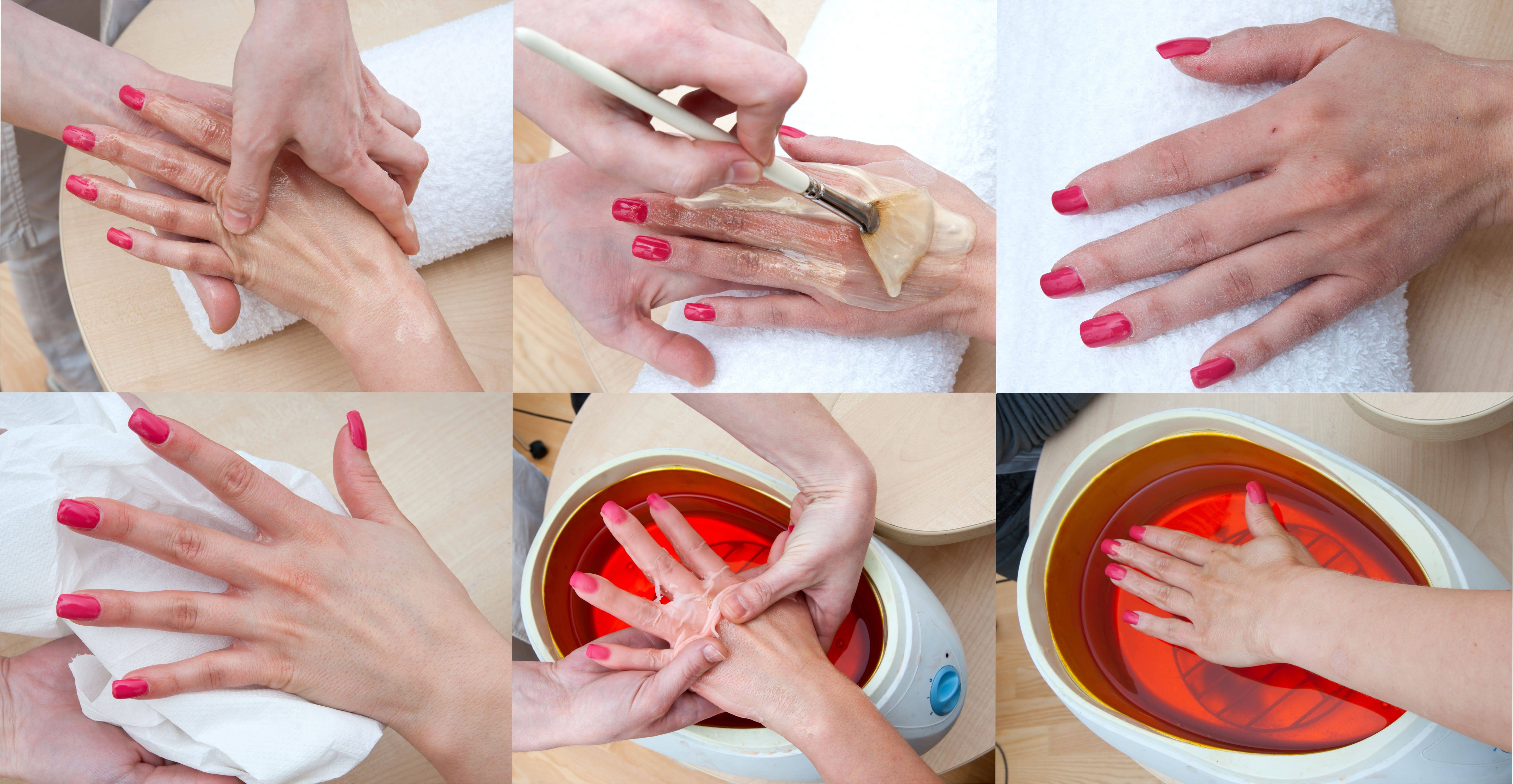 Парафиновые ванночки для омоложения кожи рук. полезные свойства и вред