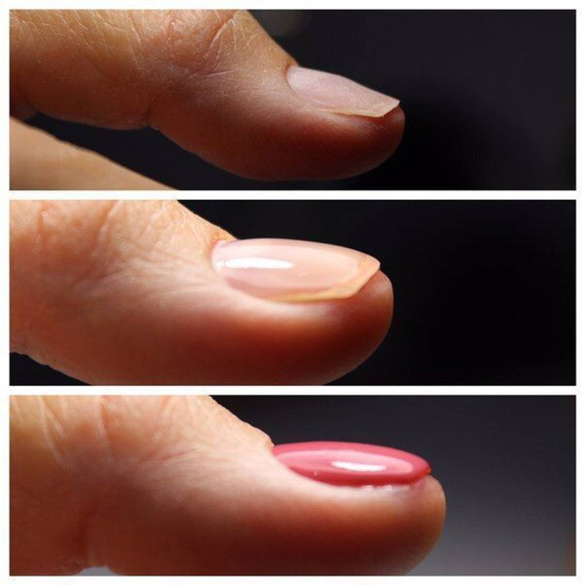 Выравнивание ногтевой пластины базой