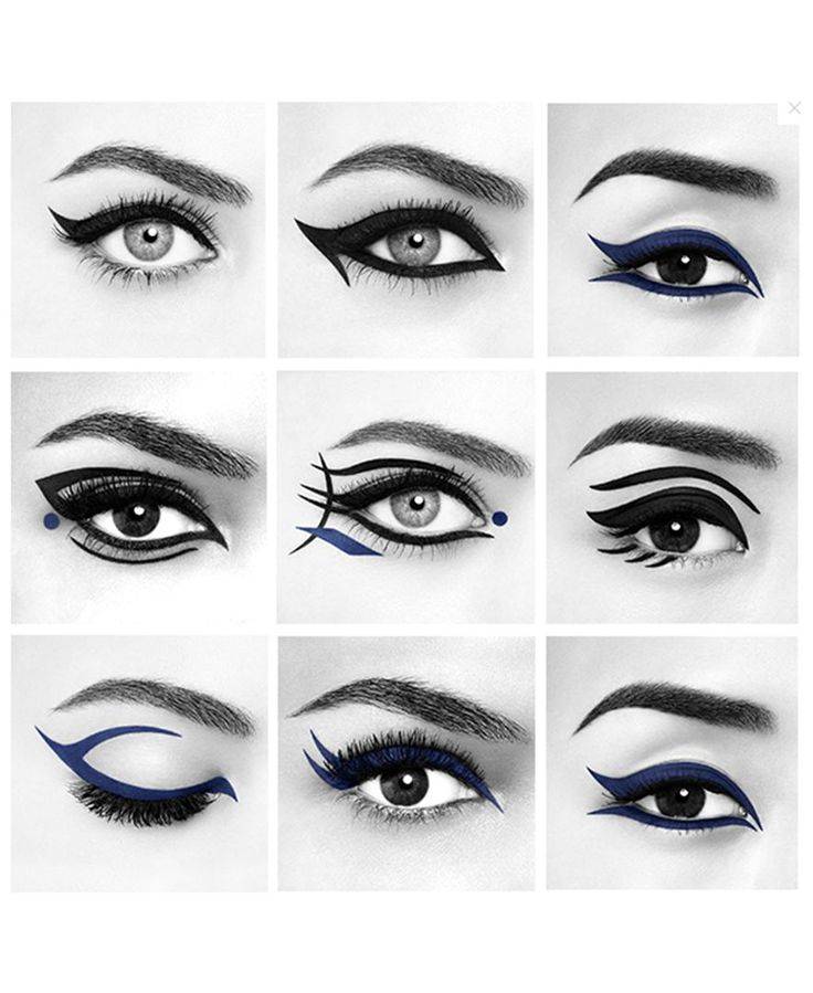 Как правильно нарисовать красивые стрелки на глазах карандашом - top100beauty
