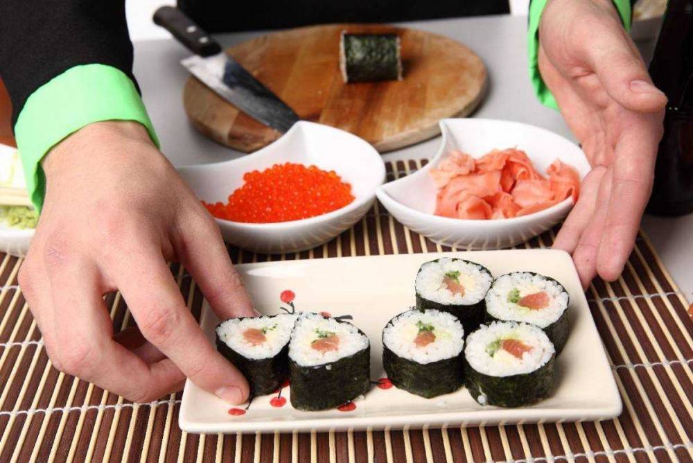 Диета на суши и роллах, худеем по-японскому меню