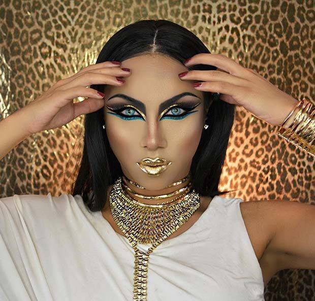 Древний мир: делаем макияж как у египетской царицы