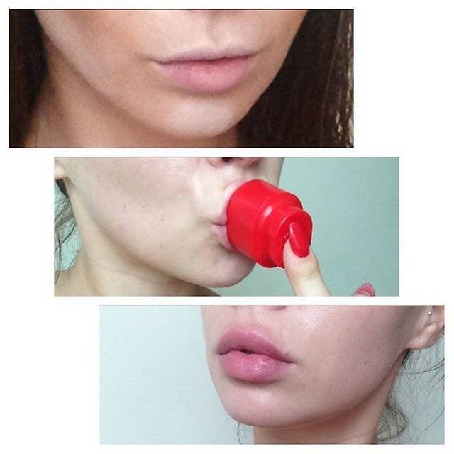 Присоска для увеличения губ - cosmetic trends