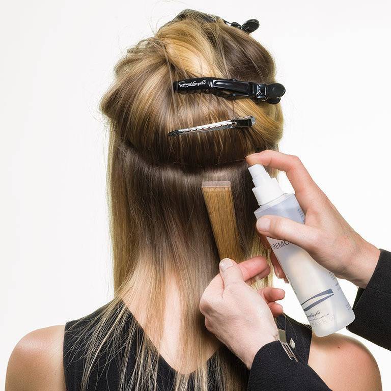 Ленточное наращивание волос - фото до и после процедуры, плюсы и минусы метода