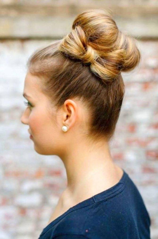 Прическа бантик: как сделать бант из волос — инструкция с фото
