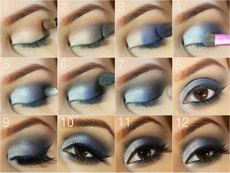 Красивый макияж глаз: пошаговая инструкция с фото, советы визажистов :: syl.ru