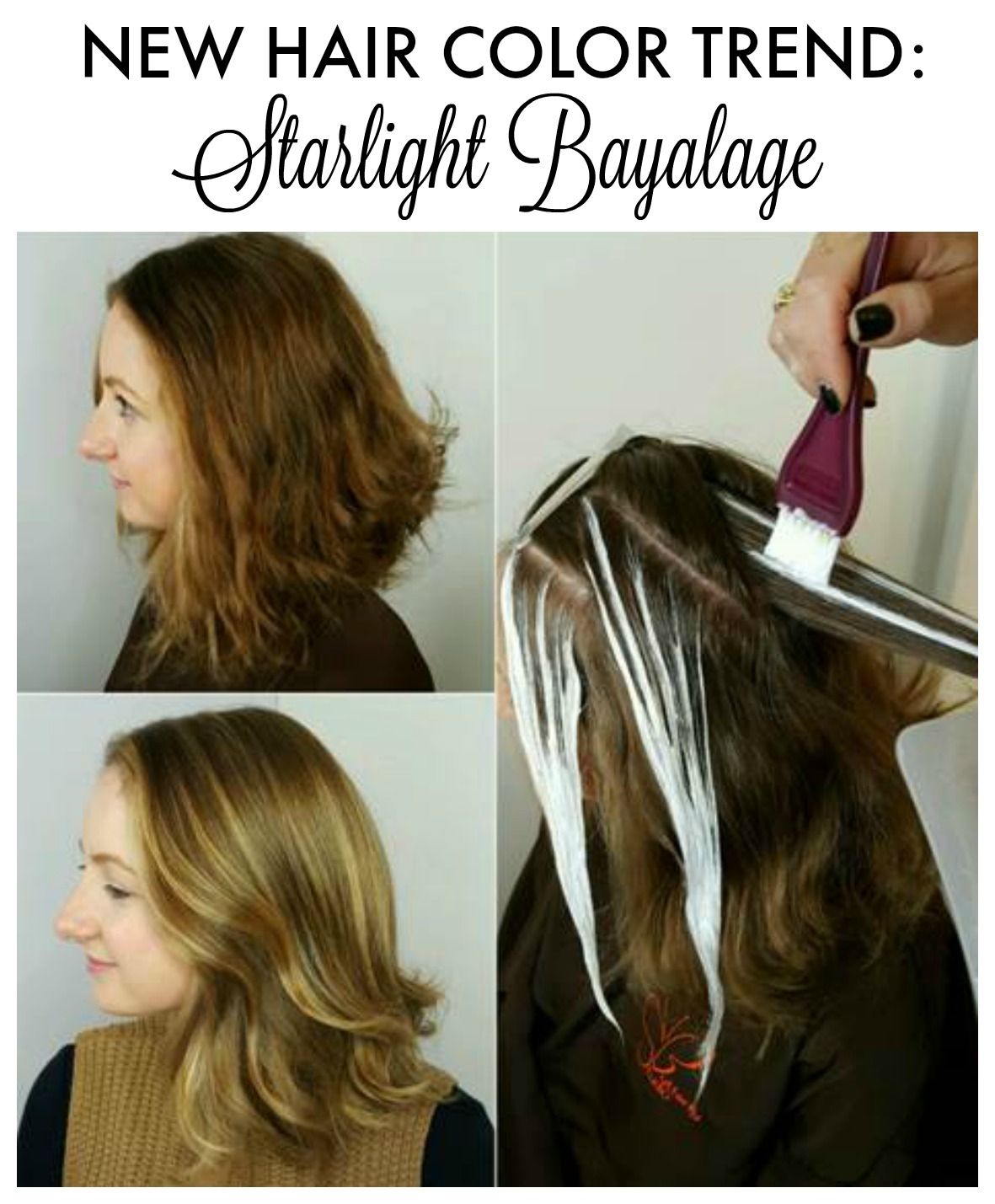 Балаяж — щадящая техника окрашивания волос