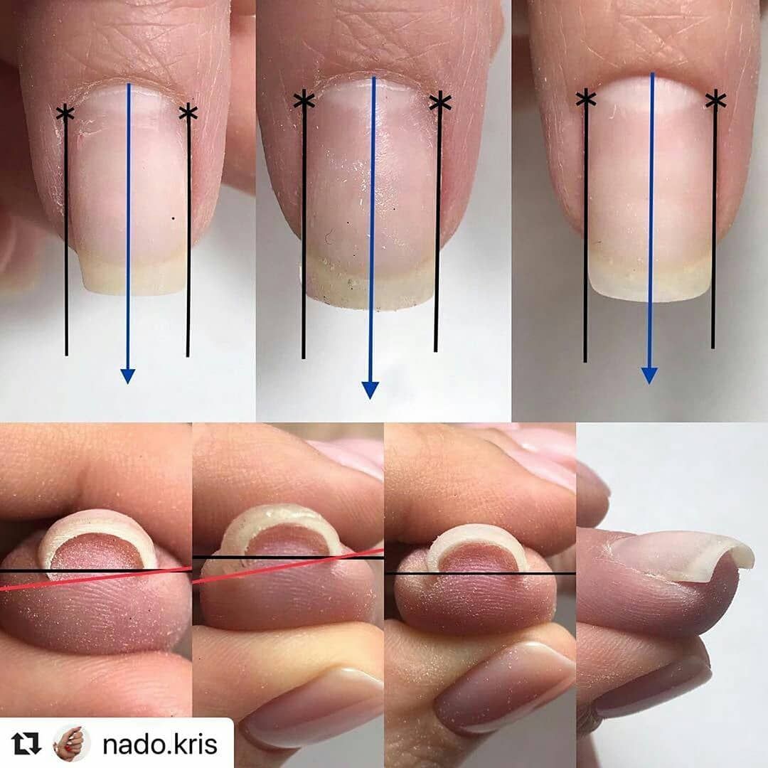 Особенности коррекции нарощенных ногтей гелевых и акриловых