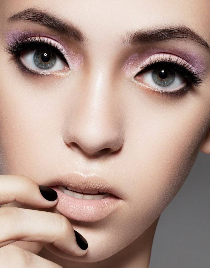 Как увеличить глаза с помощью макияжа: фото и видео