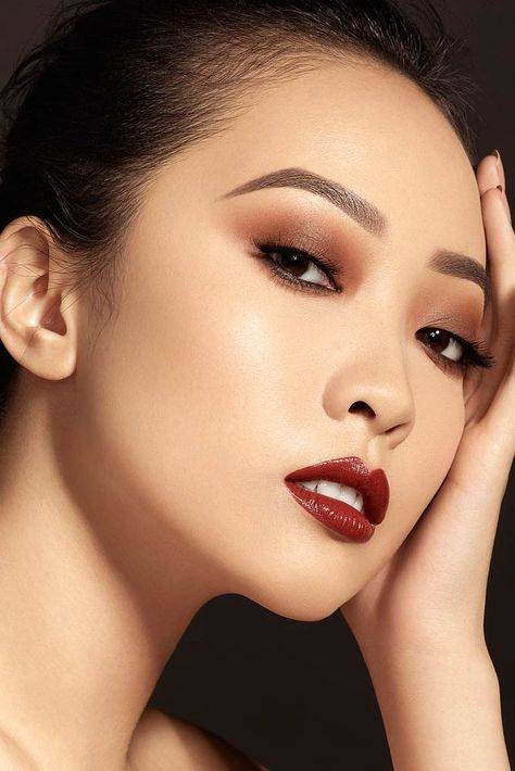 Брови для азиатского типа лица. основные правила макияжа для азиатского типа лица