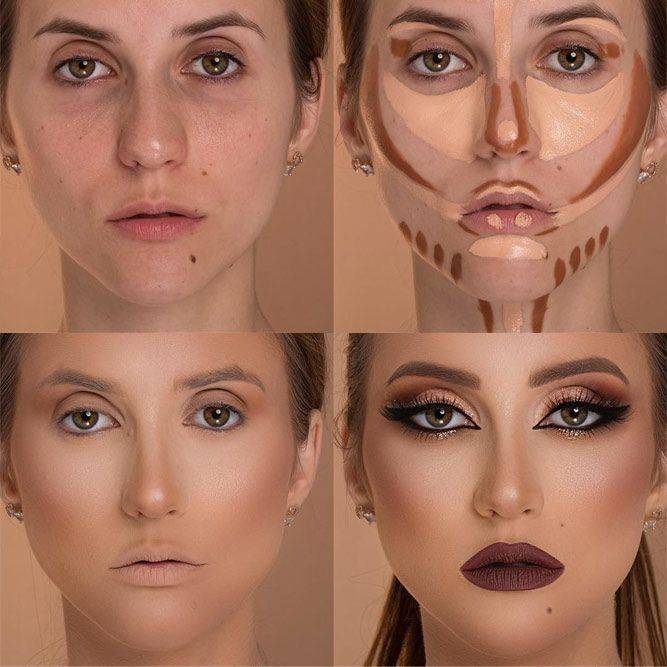 Нанести макияж на фото онлайн