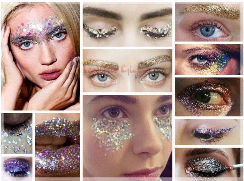 Глиттеры для глаз: как пользоваться, как наносить макияж , что лучше - подводка, жидкий или карандаш