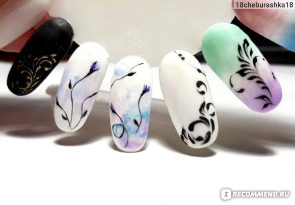 Гель-краска для ногтей – как пользоваться, фото дизайна ногтей гель-краской