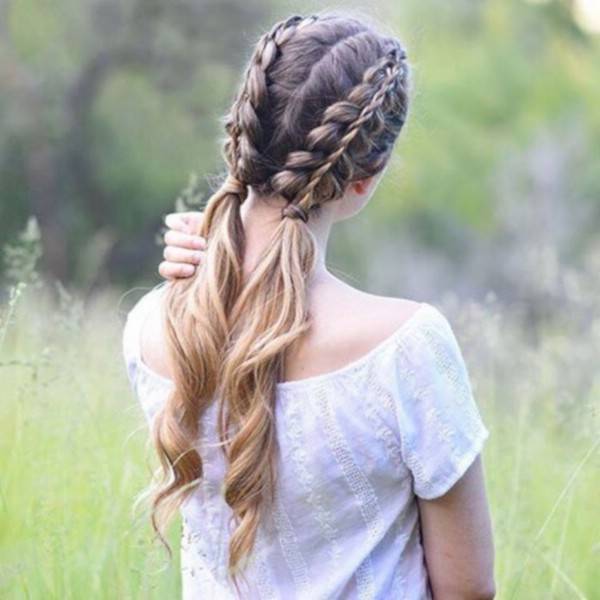 Модные прически для девочек: топ-7 простых идей для длинных волос