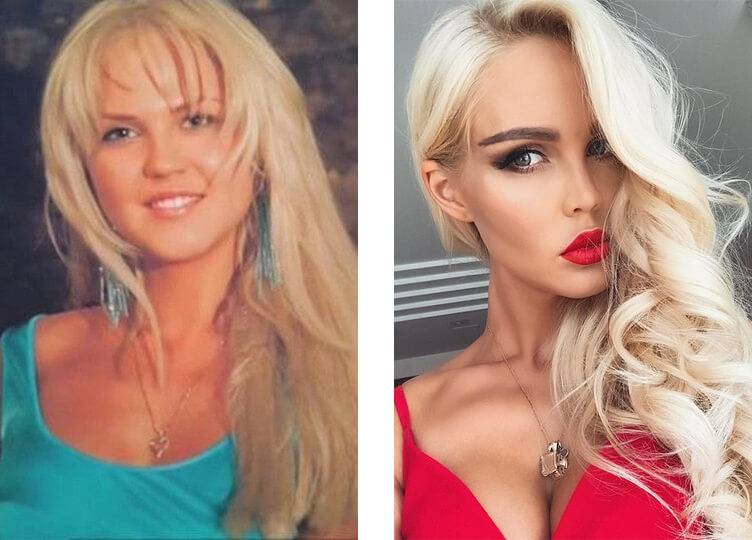 Как менялась жена футболиста мария погребняк: фото до и после пластики и похудения, без макияжа . милая я