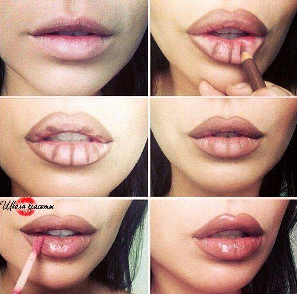 Как увеличить губы визуально, чтобы они казались пухлыми: 14 способов