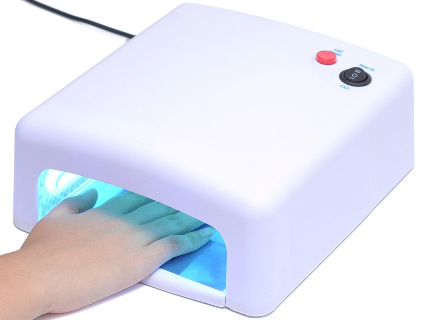 Ультрафиолетовая лампа для сушки ногтей - как пользоваться
