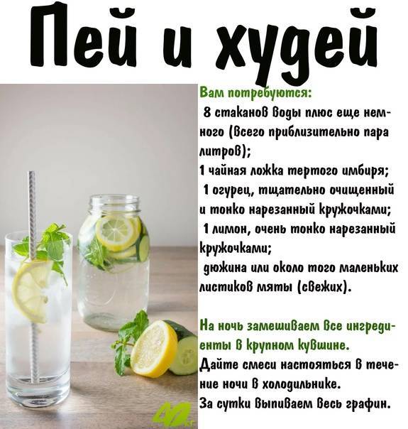 Вода с лимоном для похудения - польза и вред напитка