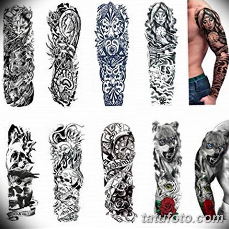 Тату рукав для мужчин: 140+ мужских эскизов татуировок