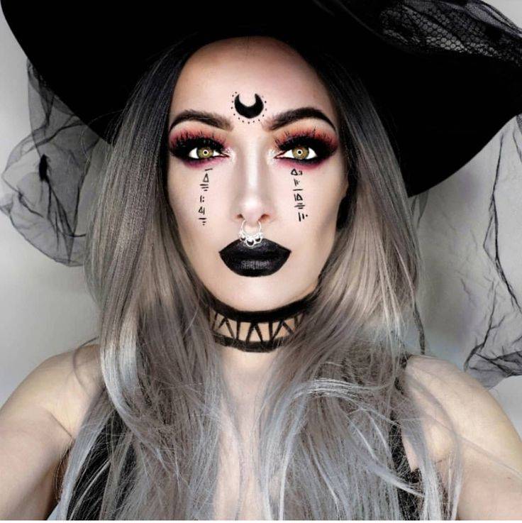Макияж на хэллоуин для девушек и девочек в домашних условиях: как сделать   своими руками мейкап ведьмы, вампира, черепа, куклы