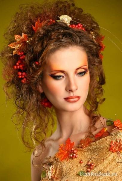 Цветотип женщина-осень