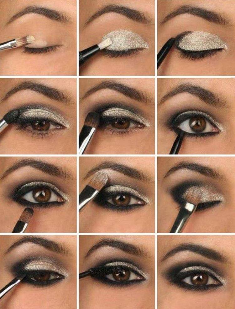 Макияж для увеличения глаз: пошаговое фото и инструкции. как увеличить глаза с помощью макияжа: советы