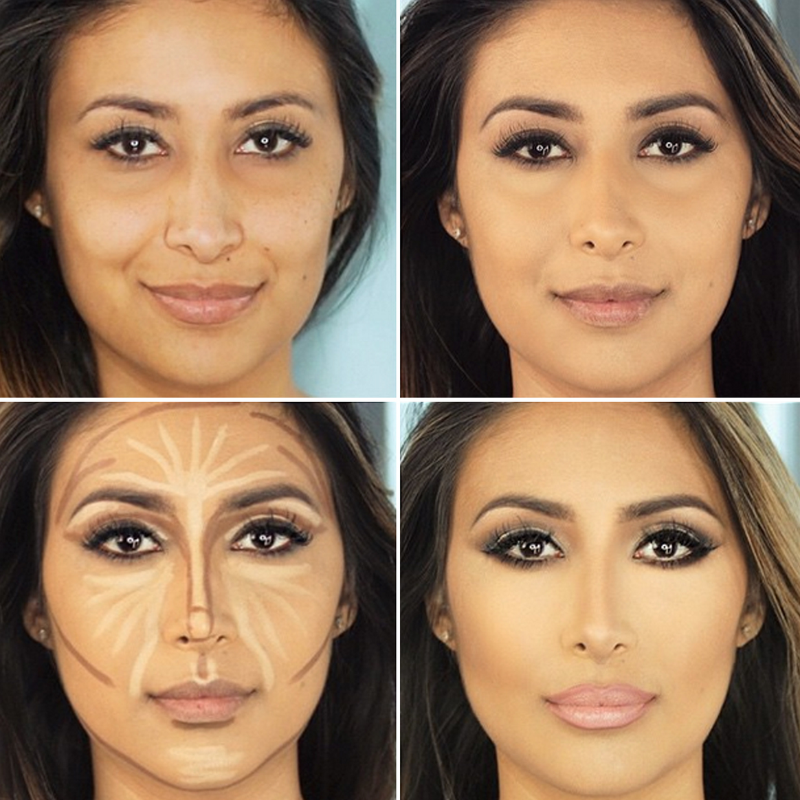 Как уменьшить нос макияжем - зрительно. что нужно для уменьшения носа макияжем, фото и видео