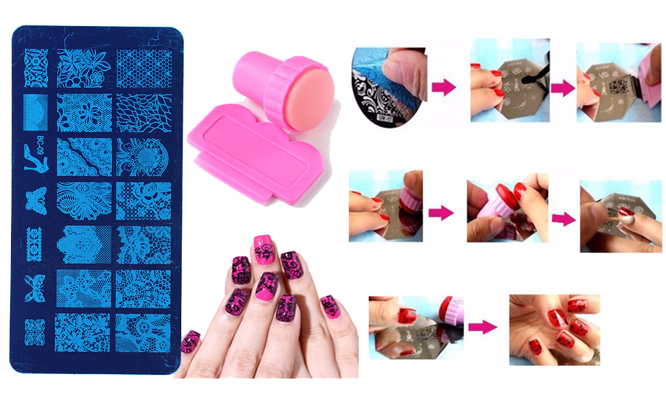 Штампы для ногтей: как пользоваться стемпингом | quclub.ru