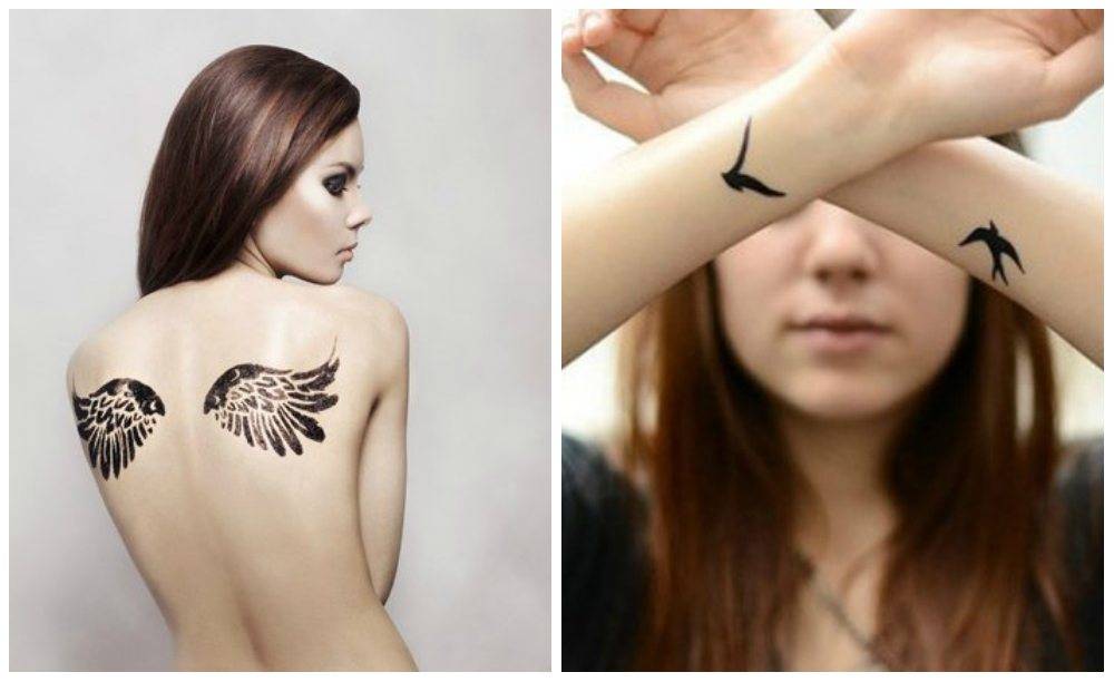 Как сделать татуировку с помощью бумаги и скотча