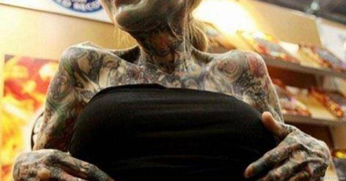 Джулия гнусе: самая татуированная девушка в мире, фотографии татуировок, история жизни женщины