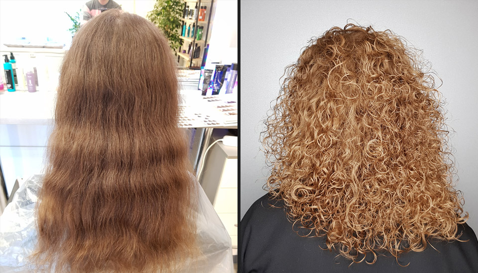 Биозавивка на средние волосы крупными и мелкими локонами - фото до и после, сколько стоит, отзывы