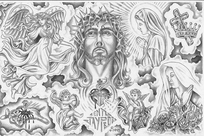 Православные тату: мужские, на руке, эскизы, на плече, фото, значение, на грудь, крест, на спине, обереги