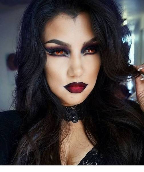 Женщина вамп: плюсы и минусы яркого макияжа - мир для женщин
