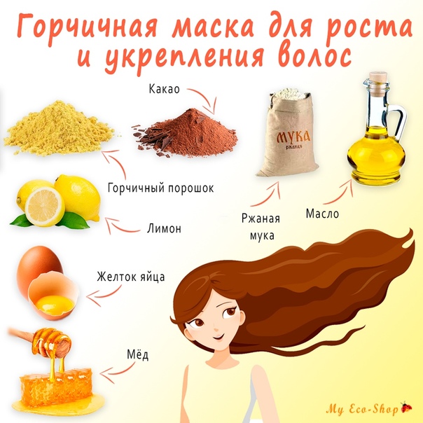 Горчичная Маска Для Роста Волос