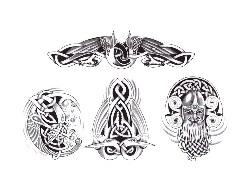 Кельтские узоры в тату: самые популярные узоры для мужчин и женщин и их значение