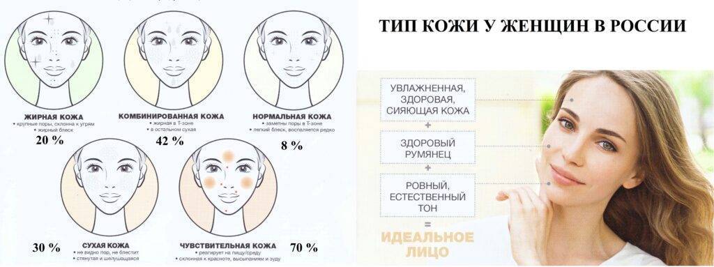 Какие бывают типы кожи? как определить тип кожи лица :: syl.ru