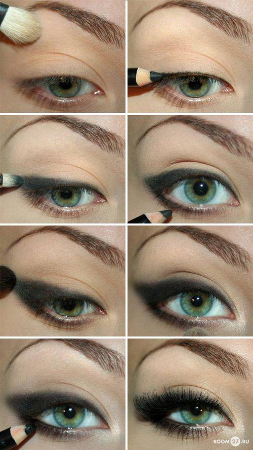 Макияж для зеленых глаз и светлых волос: фото, секреты