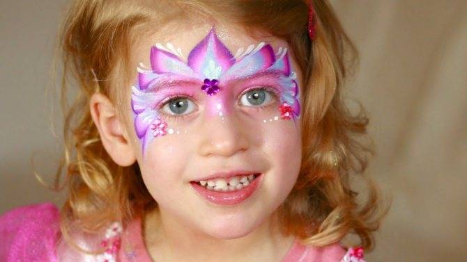 Детский макияж на хэллоуин