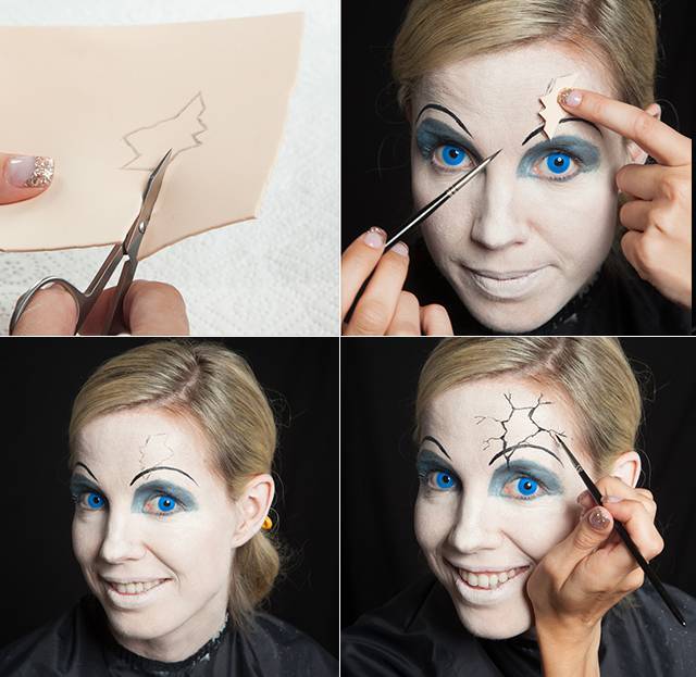 Как сделать макияж на хэллоуин в домашних условиях – пошаговые инструкции с фото и видео