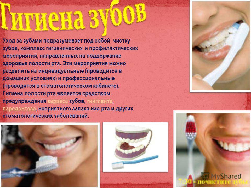Средства для гигиены полости рта