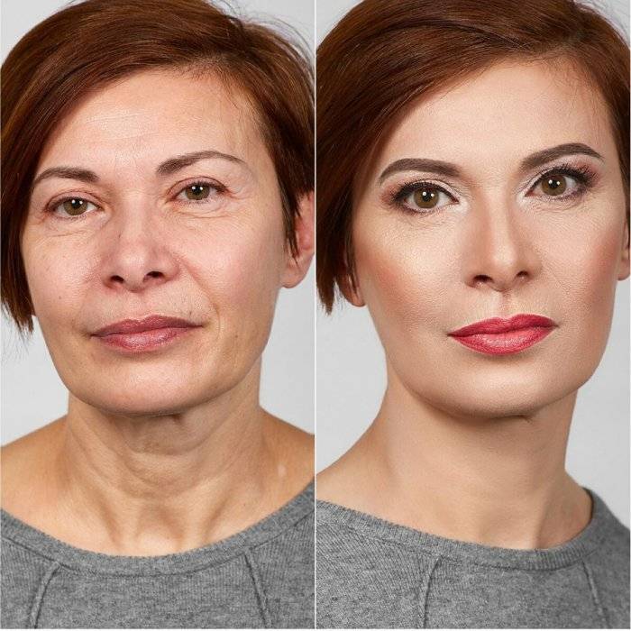 Возрастной макияж после 60 — 65 лет