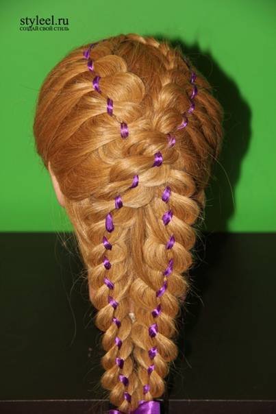 Косы с лентами- техники плетения самых красивых косичек » womanmirror
косы с лентами- техники плетения самых красивых косичек