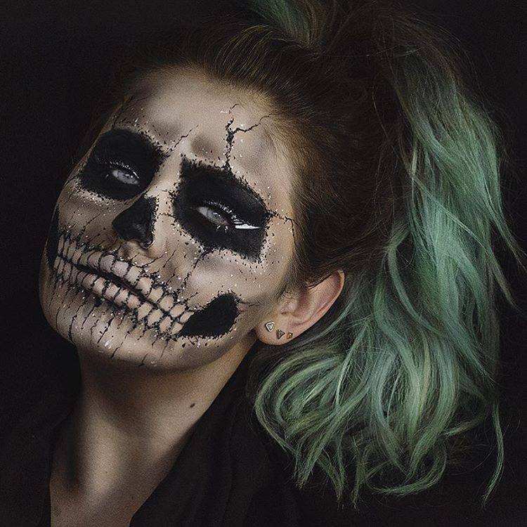 Макияж на хэллоуин для девушек, детей и девочек в домашних условиях: как сделать своими руками макияж ведьмы, вампира, черепа, куклы для хэллоуина