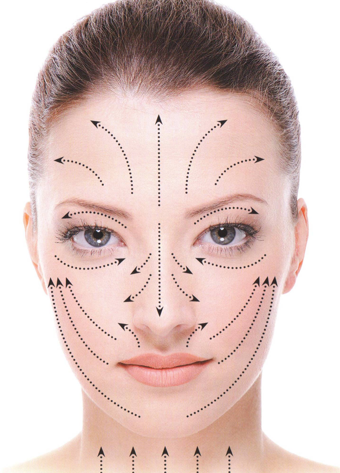 Пластический массаж лица техника выполнения в картинках