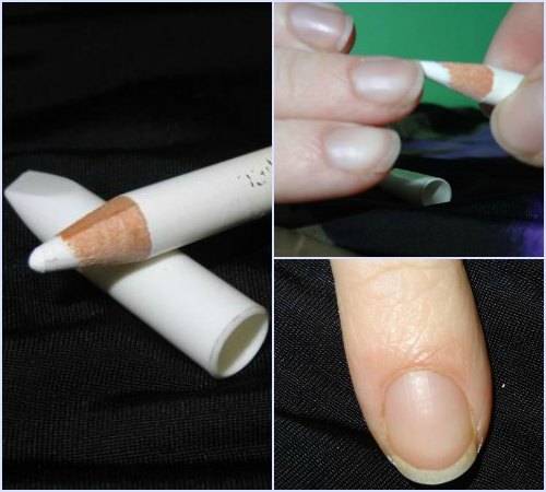 Хитрость для белоснежных кончиков ногтей — отбеливающий карандаш