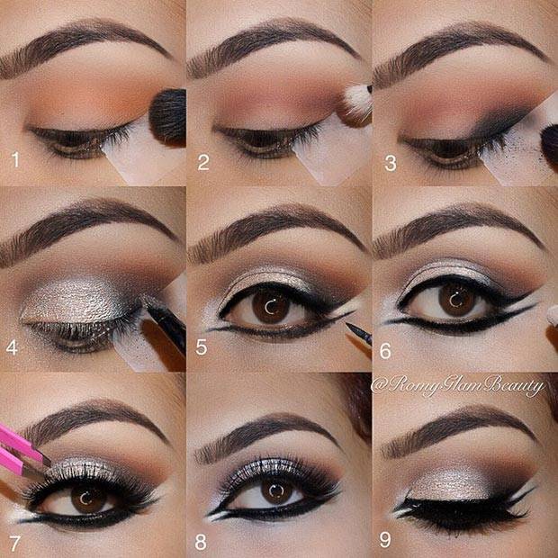 Как правильно сделать вечерний макияж для карих глаз – рекомендации с пошаговыми фото — life-sup.ru