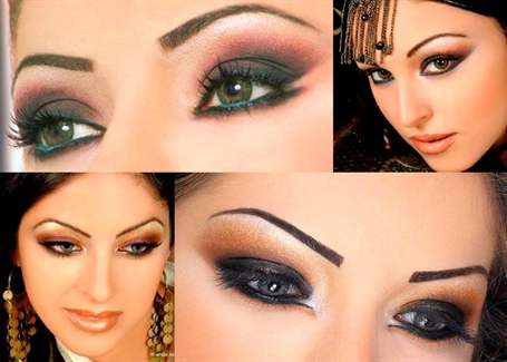 Как сделать арабский макияж: фото примеры, пошаговая инструкция