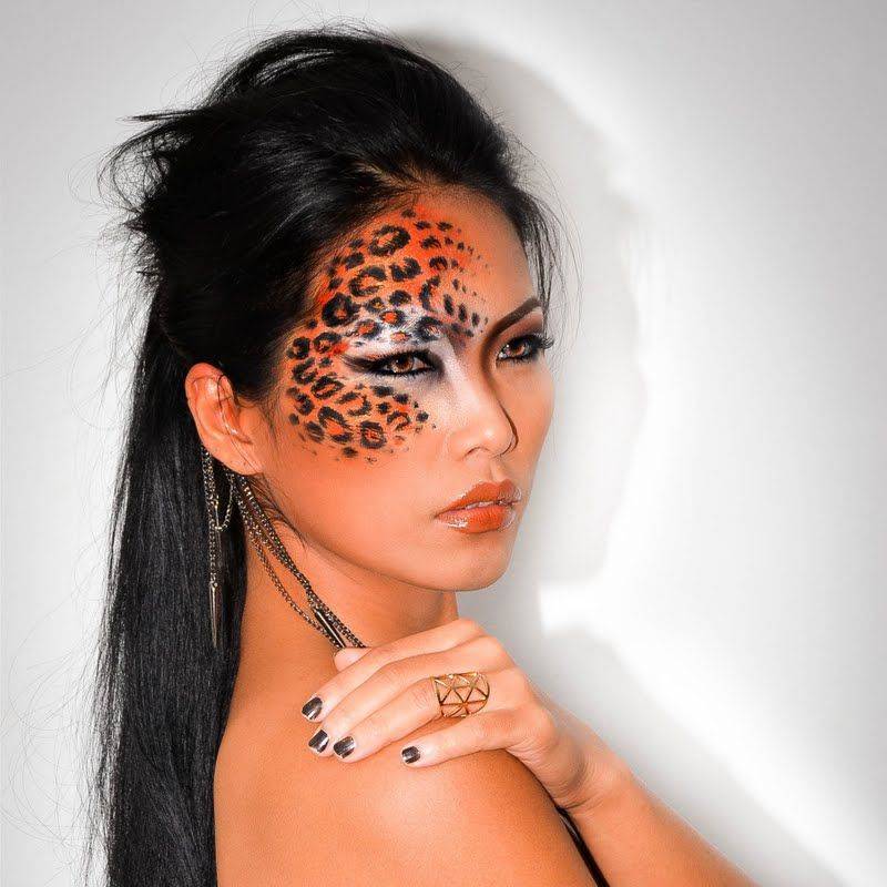 Правила создания леопардового макияжа и фото к ним