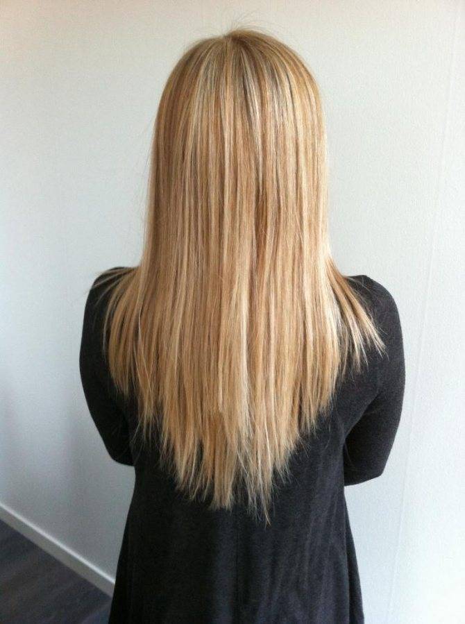 Стрижка лисий хвост: на длинные, средние, короткие волосы, с челкой, вид сзади, фото