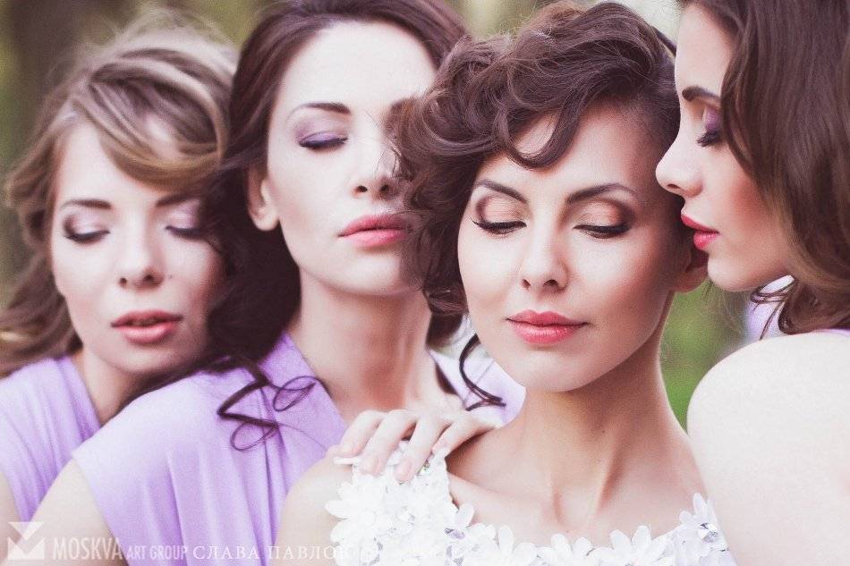 Каким должен быть макияж для подружки невесты на свадьбу?