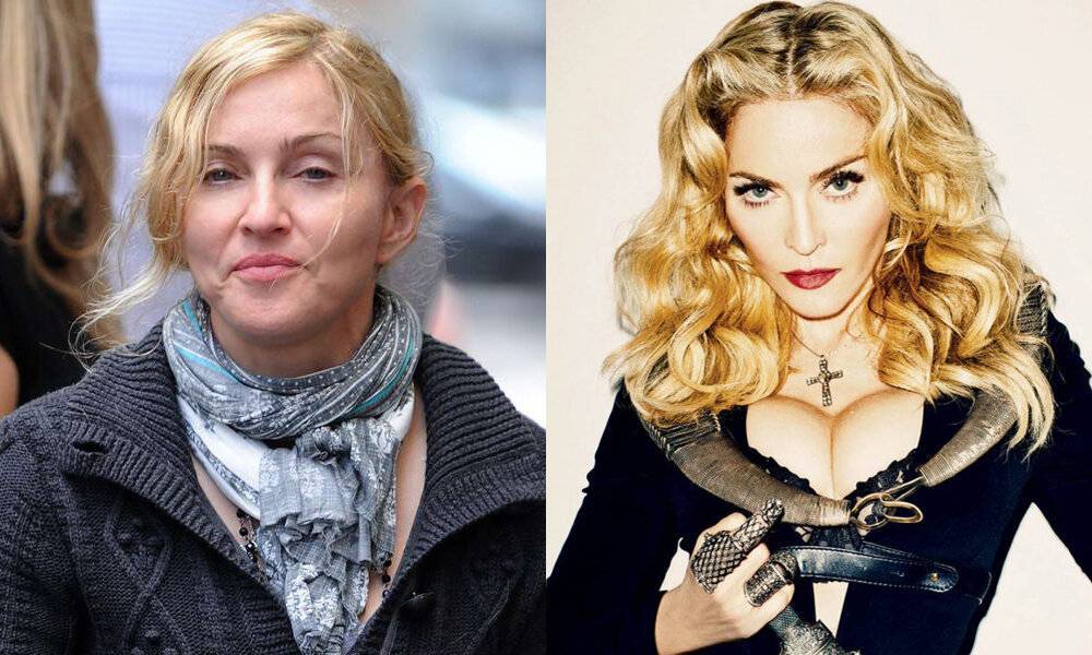 Знаменитости без грима и фотошопа: как выглядят звезды до и после макияжа